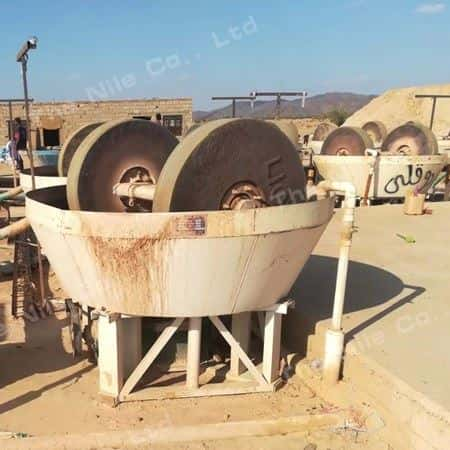 Gold Ore Grinding Wet Pan Mill